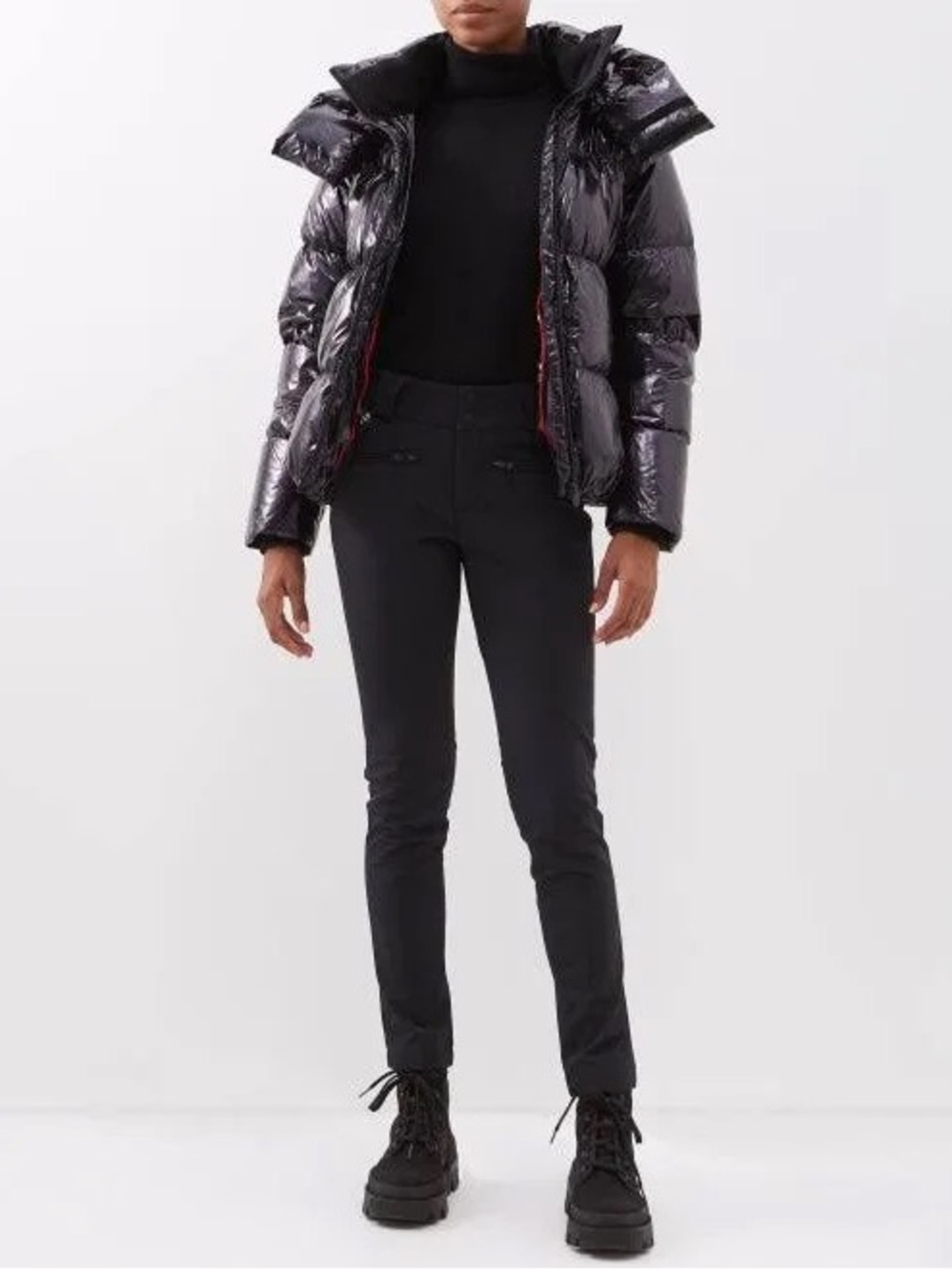 🧨 NWTG PERFECT MOMENT AURORA BLACK SKINNY SKI BOTTOMS
